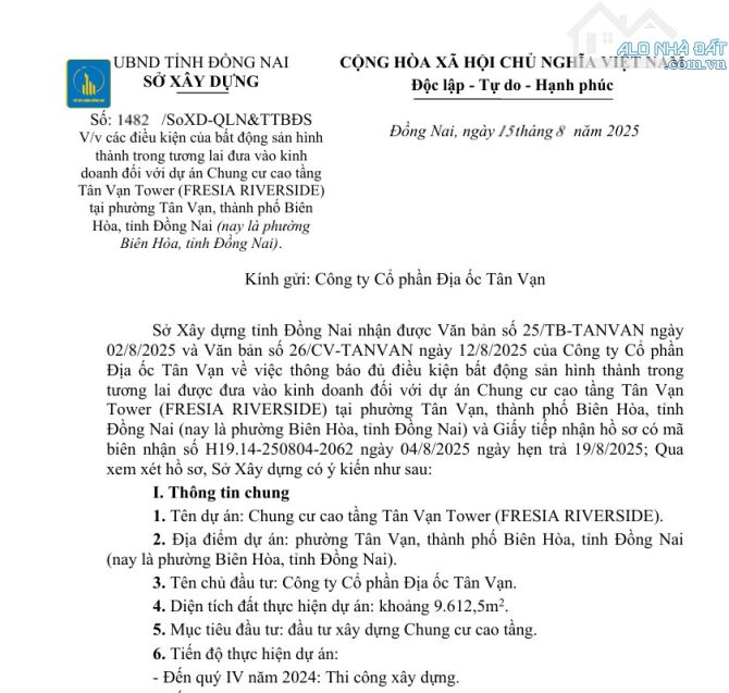 Căn hộ ven sông biêm hòa đồng nai - 1