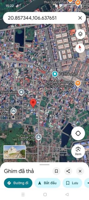 Bán đất Vĩnh Khê, An Đồng đường 8m chỉ 30tr/m. - 1