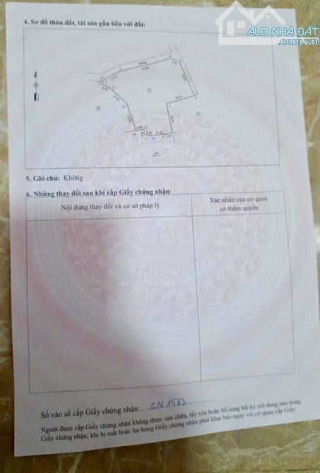 778m Full Đất Ở - Mặt tiền 21m - Phân Lô Đẹp - Cách Quốc Lộ 12B Đúng 400m - 1