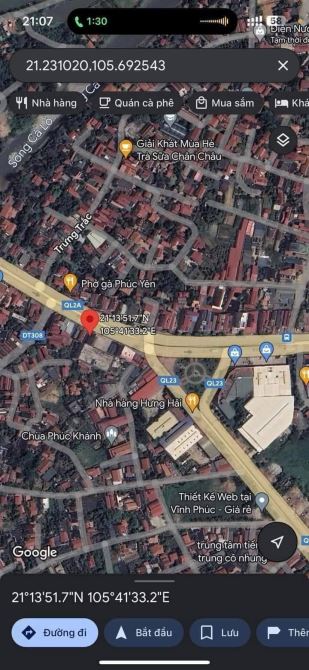 💥💥NGÃ 3 TIỀN CHÂU - PHÚC YÊN‼️MẶT ĐƯỜNG QL2A - KINH DOANH NGÀY ĐÊM 💥  📍 DT: 70m2 full - 2