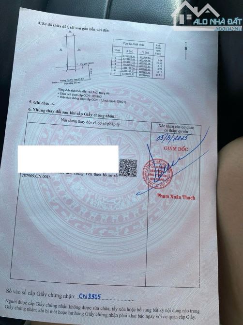 Bán đất mặt tiền đường Củ Chi, Bắc Nha Trang. Cách bãi tắm Hòn Chồng 500m - 2