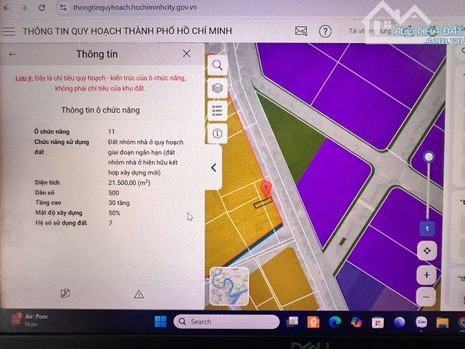 6.6 TỶ- cực rẻ . bán lô đất thổ cư MT đường ngô chí quốc, bình chiểu , tp.thủ đức, 5.3X22m - 2