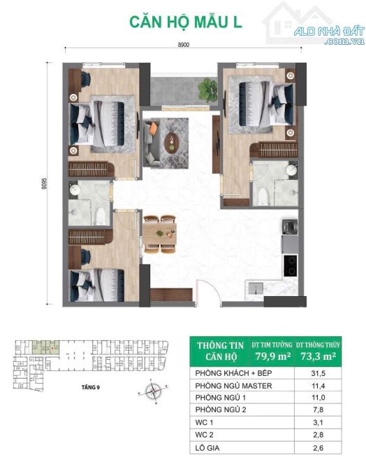 bán căn hộ city đường thống nhất gần làng đại học quốc gia - 2