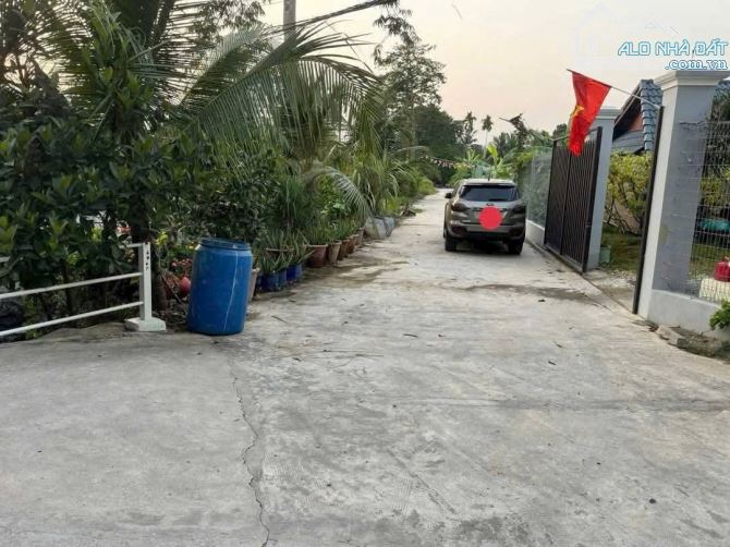 NHÀ VƯỜN 2 MẶT TIỀN, NHÀ GỖ, VƯỜN CÂY ĂN TRÁI, CÁCH CHỢ 200M - 2
