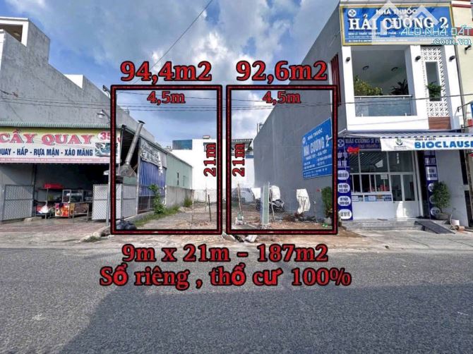 Bán cặp đất mặt tiền hẻm sổ riêng thổ cư p. Tân Phong - 2