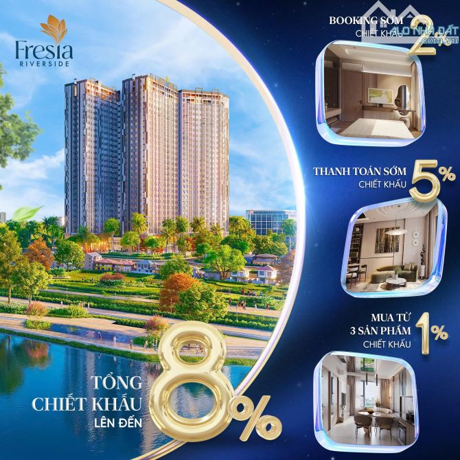 Bán căn hộ Fresia ven sông Đồng Nai - 2