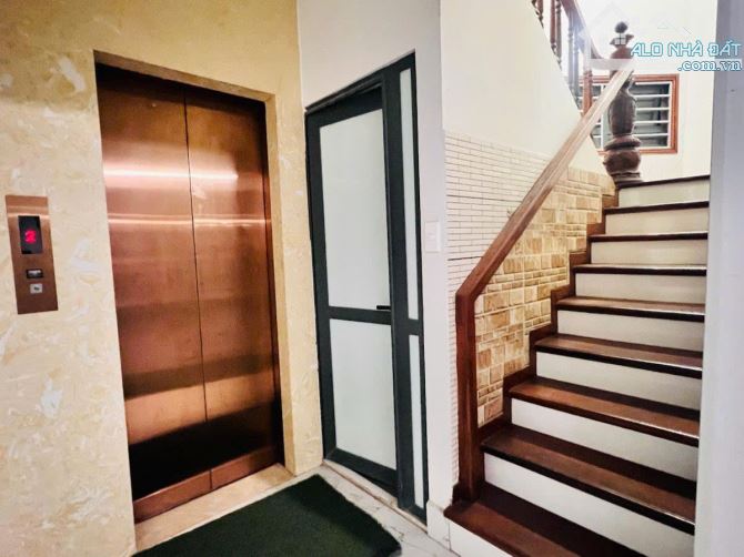 Nhà dòng tiền Hoàng Hoa Thám-Ba Đình-mới-3 thoáng-thang máy-gara ôtô-155m-6T-mặt tiền 5.5m - 2