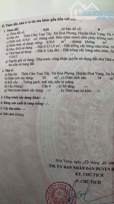 📌📌📌LÀM VIỆC TRỰC TIẾP GIÁ TỐT !!! bán lô đất tại Hoà Phong - hòa vang - 2