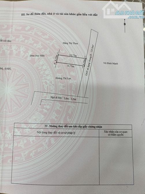Chính chủ bán 60m đất Lâm Động, ô tô đỗ cửa. Giá chỉ 1,1x tỷ - 2