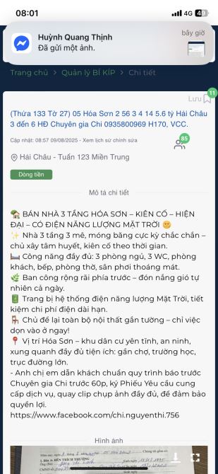 - Vị trí đắc địa. Cách biển Mỹ Khê vài bước chân. Khu vực cực kỳ sầm uất. - 2