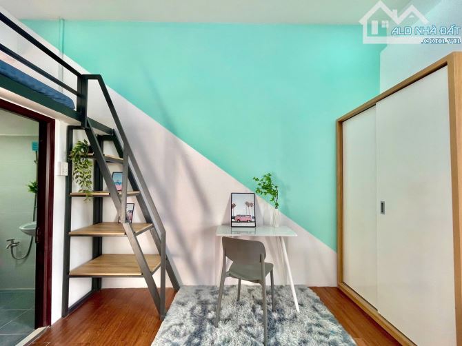 Cho Thuê Duplex Cửa Sổ Thoáng Full Nội Thất Cách ĐH Kinh Tế 200M - 2
