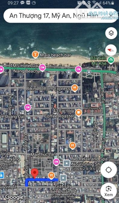 SIÊU VIP! BÁN ĐẤT 140M² - 24,5 TỶ - MT AN THƯỢNG 17 - Q. NGŨ HÀNH SƠN - 3