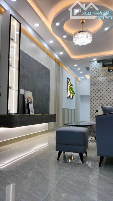 Bán nhà hẻm 6m Huỳnh Tấn Phát, Nhà Bè, Dt 3 x12m, 3 lầu. Giá 2,55 tỷ - 3