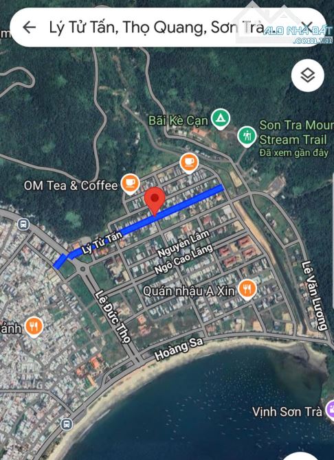 GẤP! BÁN ĐẤT 2 LÔ LIỀN KỀ 180M2 – 17,99 TỶ - MT LÝ TỬ TẤN - Q. SƠN TRÀ - 3