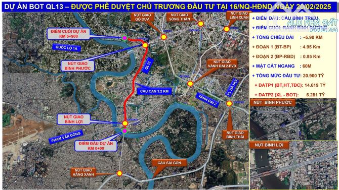 Cho thuê 9000m2 MTKD Đất Thương Mại Dịch Vụ ngay Vạn Phúc City Thủ Đức, Hợp đồng trên 10 n - 3