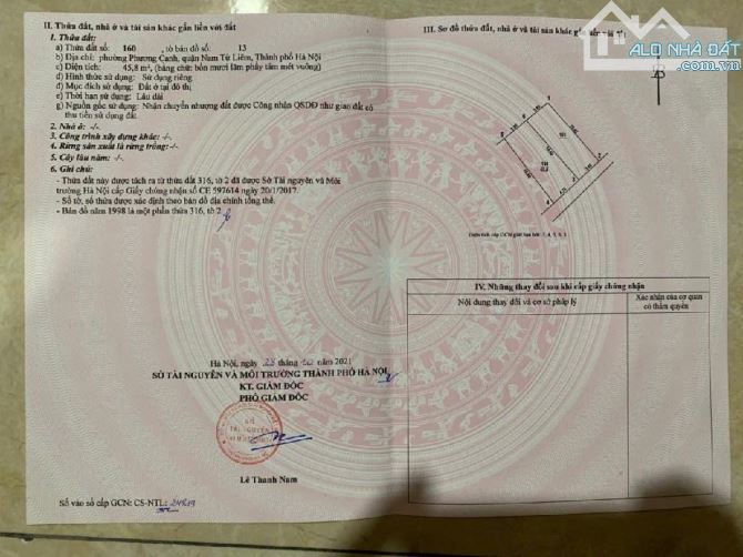 BÁN NHÀ Cấp 4 GA NHỔN , ĐẠI HỌC CÔNG NGHIỆP HN , OTO cách 10m - 3