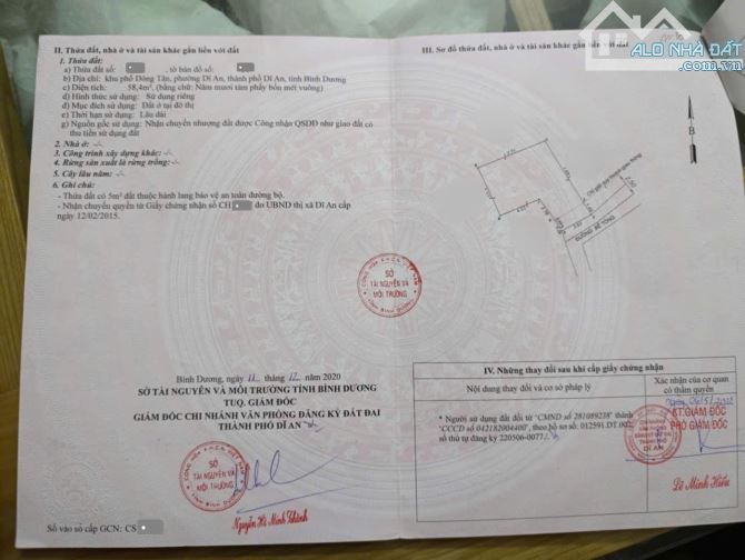 nhà 58,4m2 2,3 tỷ ngay cụm trường cấp 1, 2, 3 của p.Dĩ An, Tp.Dĩ An - 4