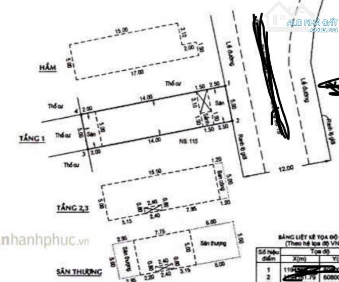 Mặt tiền đường ngay công viên An Khánh, gần Xa lộ Hà Nội ngang 5m dài 20m 5 tầng nhỉnh 27T - 4