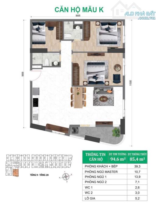 bán căn hộ city đường thống nhất gần làng đại học quốc gia - 4