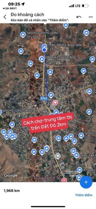 345m tỉnh lộ 52 giá tốt 2 tỷ 850 thi trấn đất đỏ - 4