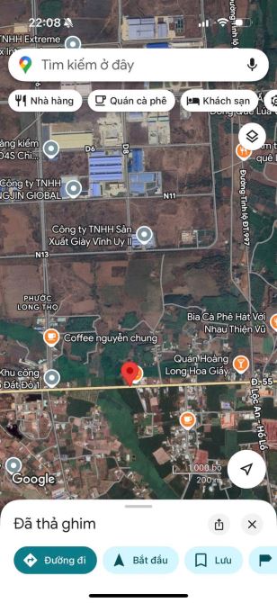 MẶT TIỀN QUỐC LỘ 55 - PHƯỚC LONG THỌ - LONG ĐẤT - BRVT; cách cổng khu công nghiệp Đất Đỏ c - 4