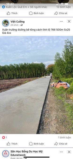 Bán 5m đất thổ cư xã Xuân trường,huyện Xuân Lộc,tỉnh đồng nai - 5