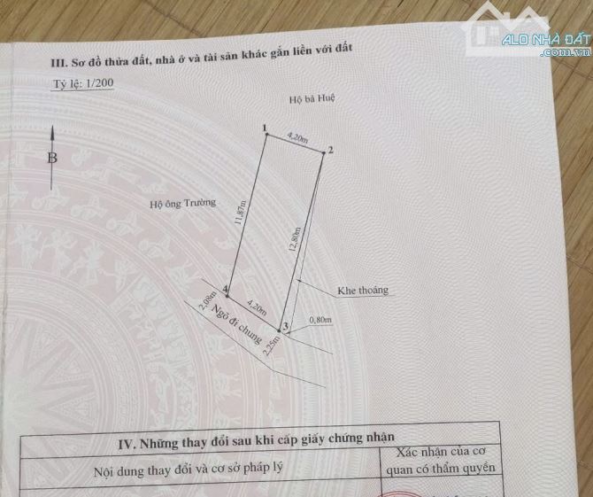 Bán căn 4 tầng 50m2 sân cổng riêng ở Miếu Hai Xã, Lê Chân. - 5