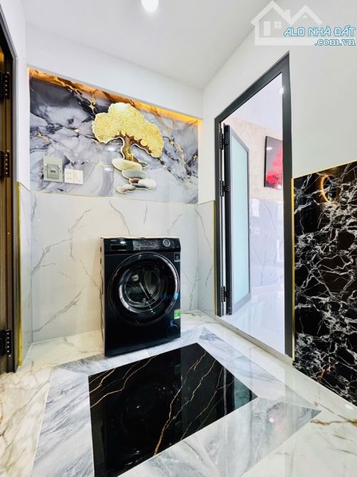 💥 nhà Mới 3 tầng đường PHẠM VĂN CHIÊU phường 13 quận Gò Vấp dt 31m2 hẻm Thông - 5
