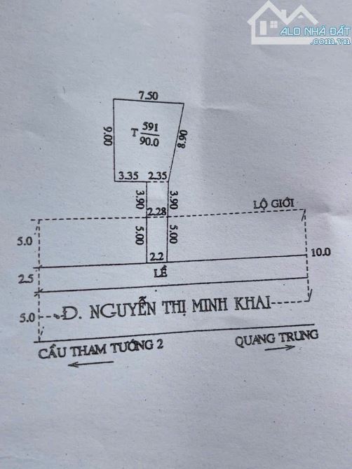 NẮM CHÍNH CHỦ BÁN NHÀ MẶT TIỀN ĐƯỜNG NGUYỄN THỊ MINH KHAI - 5