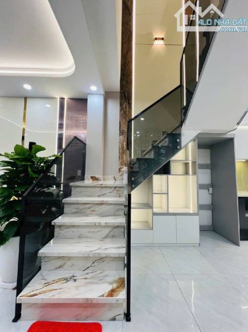 💥BÁN NHÀ HẺM XE HƠI THÔNG GẦN CV LÀNG HOA💥FULL NỘI THẤT SỔ VUÔNG ĐẸP CHỈ 6,4TỶ - 6