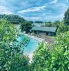 Bán gấp khu Camping sóc Sơn, 7.600 m2, mặt tiền 300m, view hồ, lô góc, 125 tỷ