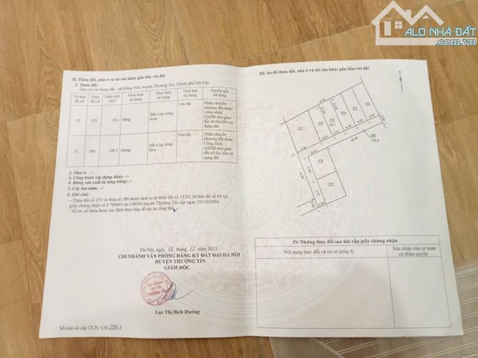 Chủ cần tiền bán gấp 45m gần vành đai bốn 👉 hồng vân -thường tín
