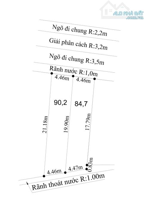 Duy nhất 1 lô F0 Lâm Động (nay là phường Thiên Hương)