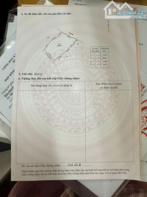 Chỉ 700 trđ,2300 Cun Pheo,bám bê tông 32m,view toàn bộ ruộng bậc thang,cách tỉnh lộ 100m