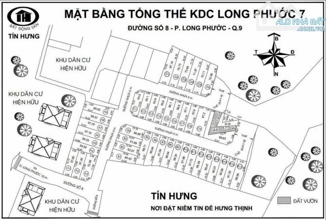 Đường số 8 Long Phước - Q9. Cách chợ 200m.