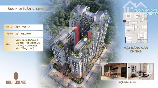 HUẾ HERITAGE: MUA NHÀ TỪ MÓNG – ĐẦU TƯ CHẮC THẮNG