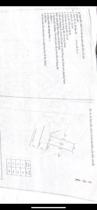 🏡 Bán lô đất mặt tiền kề góc – gần chợ Dinh, đường Nguyễn Diêu, Quy Nhơn