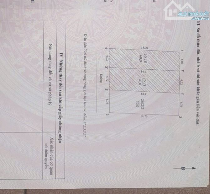 Thúy Lĩnh Hoàng Mai-70m MT 4,8m - Ngõ 49 Thoáng đẹp - Sau QH gần Trục 49