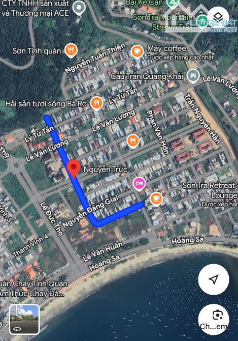 Bán lô góc 2MT đường Nguyễn Lâm giao Nguyễn Trực, khu đầu tuyến gần núi Sơn Trà