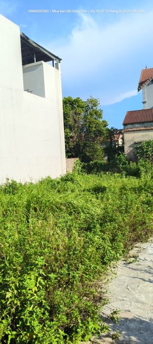Bán đất Mỹ Hào Hưng Yên cạnh khu công nghiệp giá nhỉnh 1 tỷ.