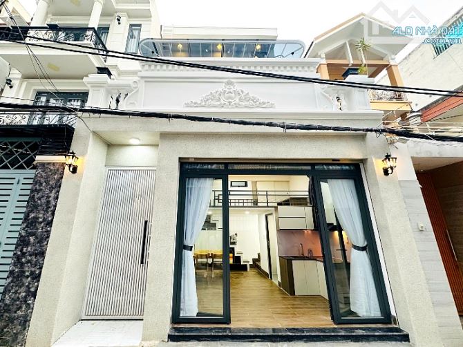 Nhà 17 phòng full nội thất – Hẻm Lê Văn Thọ, Gò Vấp – Thu nhập 80 triệu/tháng