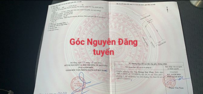 Bán gấp lô đất đường Nguyễn Đức an. Gần vương thừa vũ. Hô