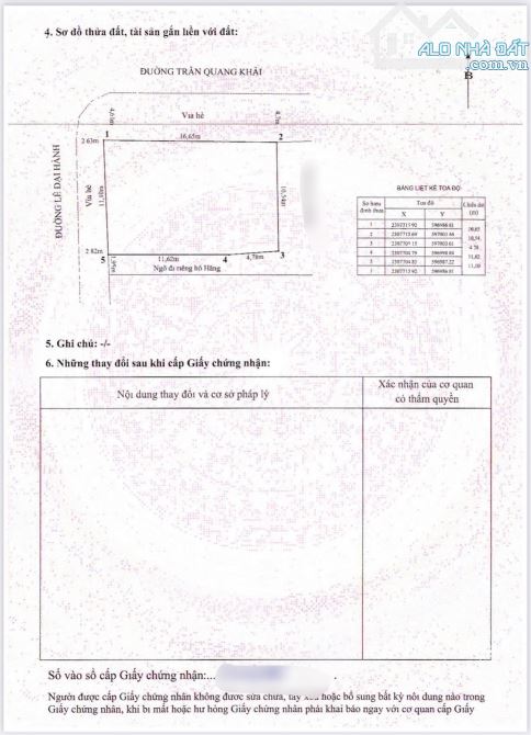 Bán căn nhà siêu đẹp 2 mặt đường phố Trần Quang Khải và phố Lê Đại Hành quận Hồng Bàng Hải