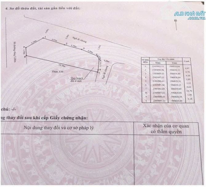 Chuyển nhượng lô đất mặt đường Hồ Sen, Dư Hàng Kênh, Lê Chân, Hải Phòng