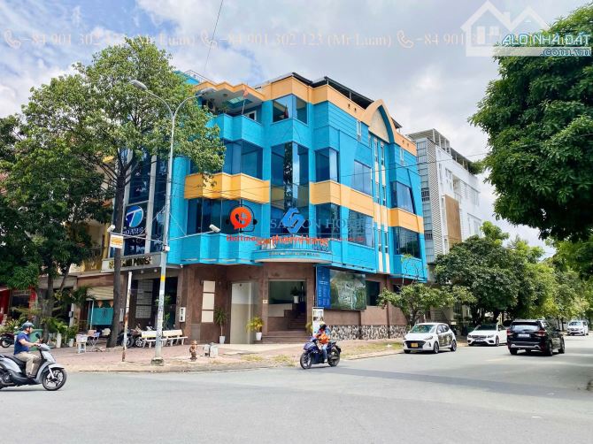 Cho thuê căn góc 2 MT Vũ Tông Phan, 5x20,  hầm + 4 tầng giá 90tr/tháng