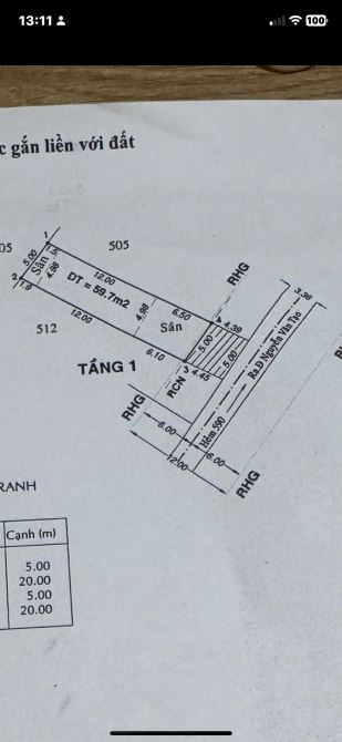 Mã căn:LT38T Diện tích sử dụng: 122 m2. Giá 3.8 tỷ. Hẻm Ô tô