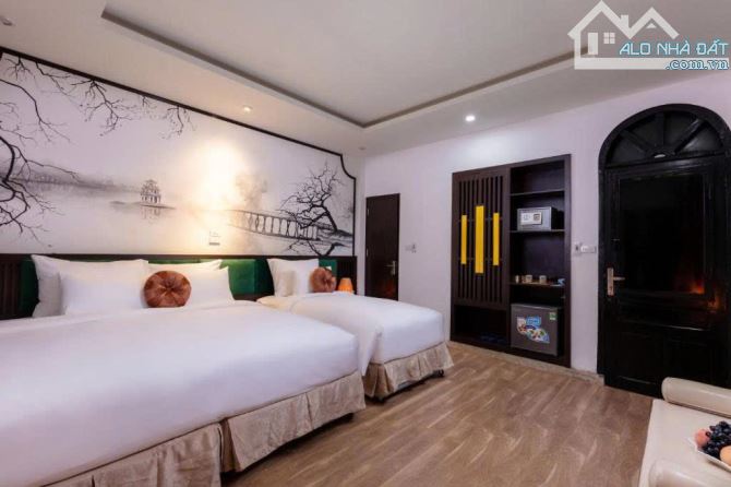 Khách sạn mặt phố Hàng Điếu 79m2, 7 tầng, mt 5m, 69 tỷ, 15 phòng VIP, phòng ăn, spa - 11