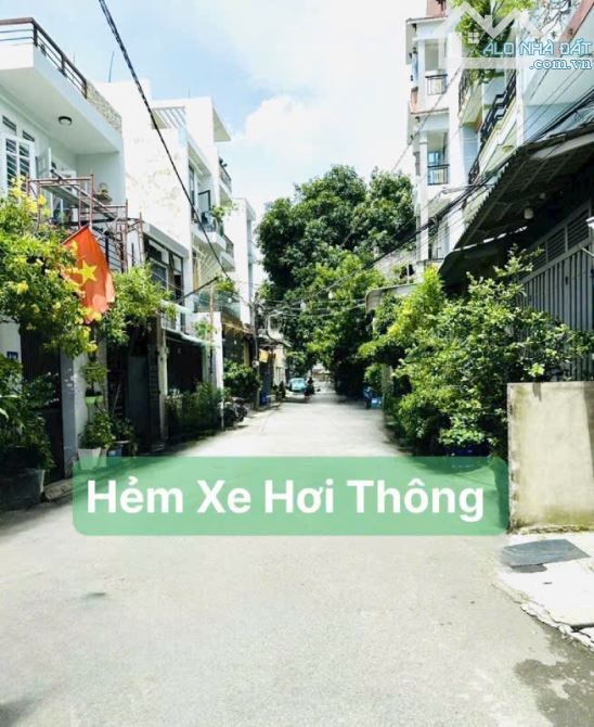 Bán Nhà Trọ Trung Mỹ Tây Q12- 97M2(4,2 x24m )-Cấp 4-HXH- Chỉ 4,58Tỷ. - 1