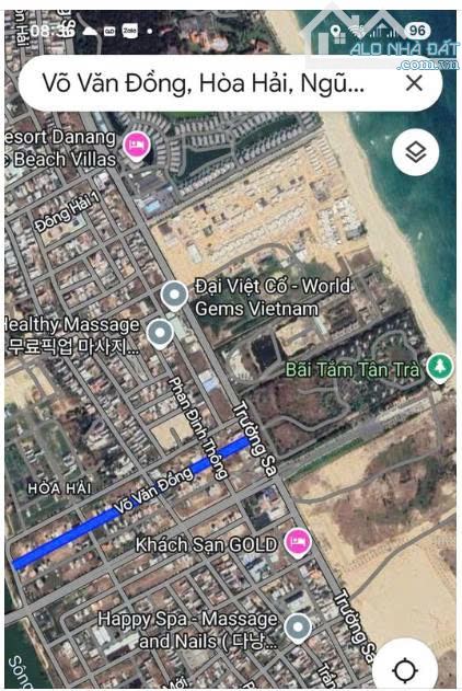 CHÍNH CHỦ CHÀO BÁN LÔ ĐẤT BIỂN ĐƯỜNG VÕ VĂN ĐỒNG , NGŨ HÀNH SƠN, ĐÀ NẴNG - 1