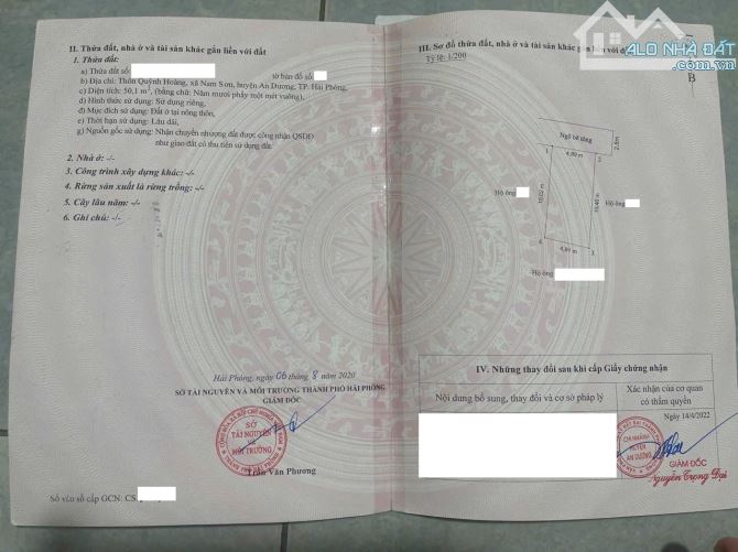 Đất Quỳnh Hoàng, An Dương ô tô ra vào thoải mái chỉ với 1 tỷ đồng - 1